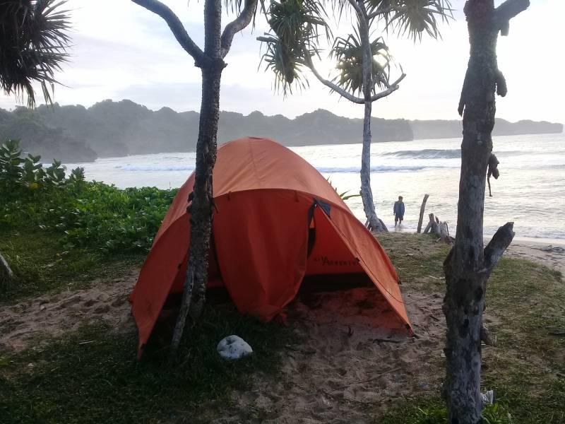 Camping di pantau Srau