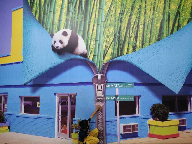 De Mata Trick Eye Museum Panda via gmap