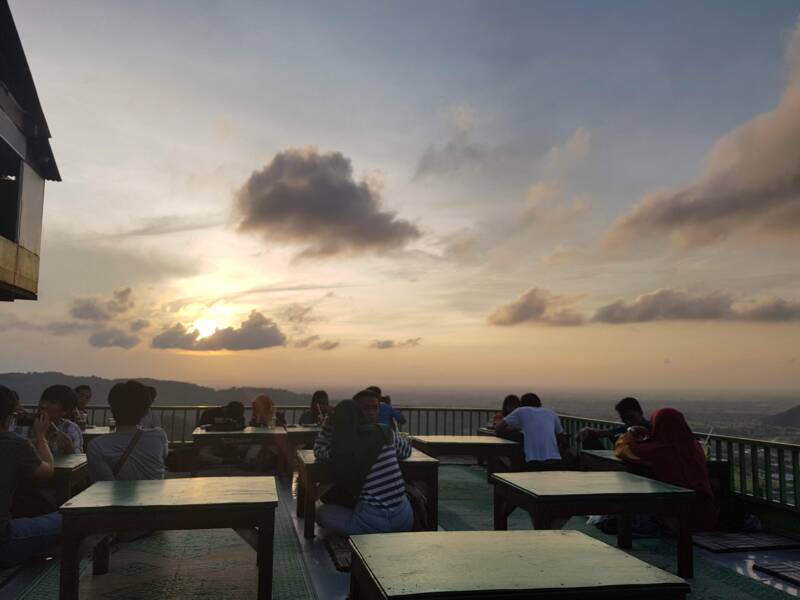 Senja di Bukit Bintang