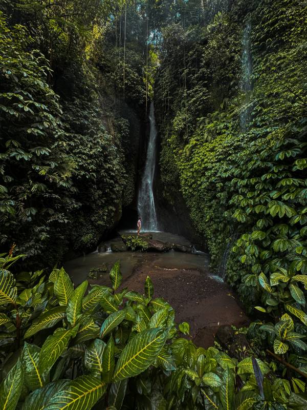 Leke Leke Waterfall Attraction